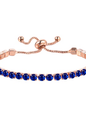 轻奢时尚合金锆石水晶女手链