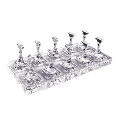 无磁铁甲托美甲练习座底座穿戴甲