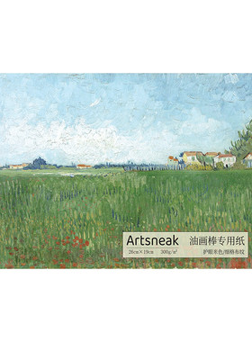 Artsneak油画棒纸加厚300g细格纹