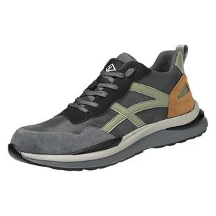 劳保鞋男款士钢头老保防砸防刺穿绝缘电工作轻便鞋子工地钢板透气