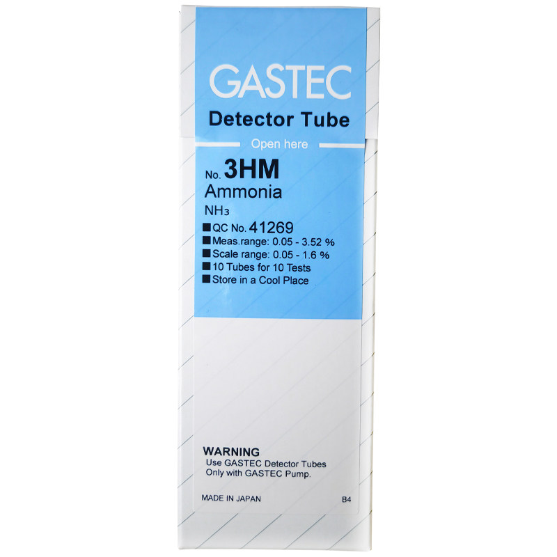 氨检知管化工养殖畜牧食品加工制冷臭味气体防中毒测试日本GASTEC