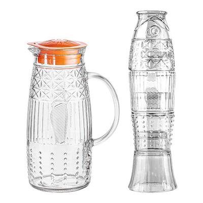 乐唯诗玻璃冷水壶家用储水