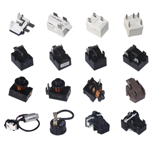 冰箱冰柜压缩机PTC启动器蝶形过热保护器QP2-15起动器TY-QZ-003