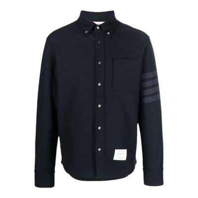 香港直邮Thom Browne 4 条纹衬衫式夹克 MJT361A06772