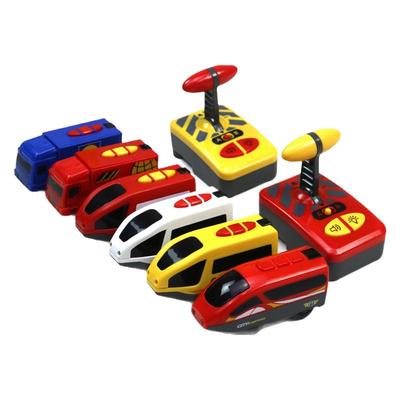 电动火车头玩具兼容木质轨道