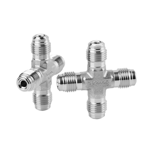 世伟洛克swagelok VCR 接头VCR四通 1/4 in四通接头 SS-4-VCR-CS