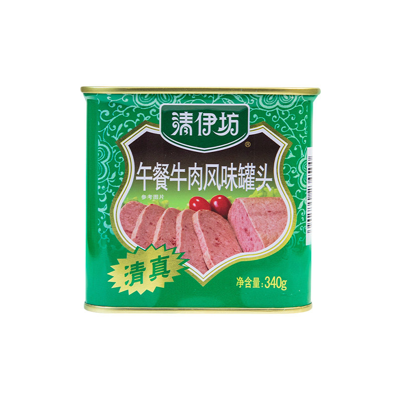 双汇清伊坊清真午餐肉罐头