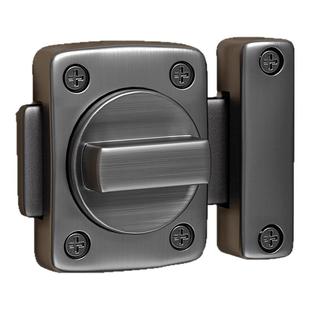 免打孔插销门锁卡扣卧室木门卫生间推拉门扣加厚反锁门扣旋转门栓