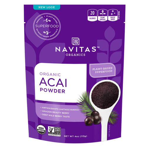 好麦芽进口巴西莓粉冻干果粉美国Navitas Acai巴西莓浆果粉有机