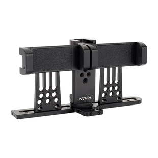 芯鲜PS23双机位直播提词稳定器双手机走播云台带提词支持AI人脸追踪适用大疆RS4浩瀚MT2飞宇蝎子2智云WBSWB3E