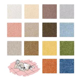 日本东理进口地毯卧室儿童房拼接地毯TOLI环保抗污消臭宠物方块垫