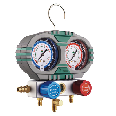 鸿森双表套装汽车空调加氟工具