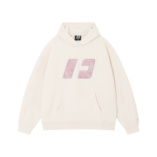 FORNINES刺绣重磅毛圈卫衣男生春秋2025新款连帽衫国潮宽松外套女