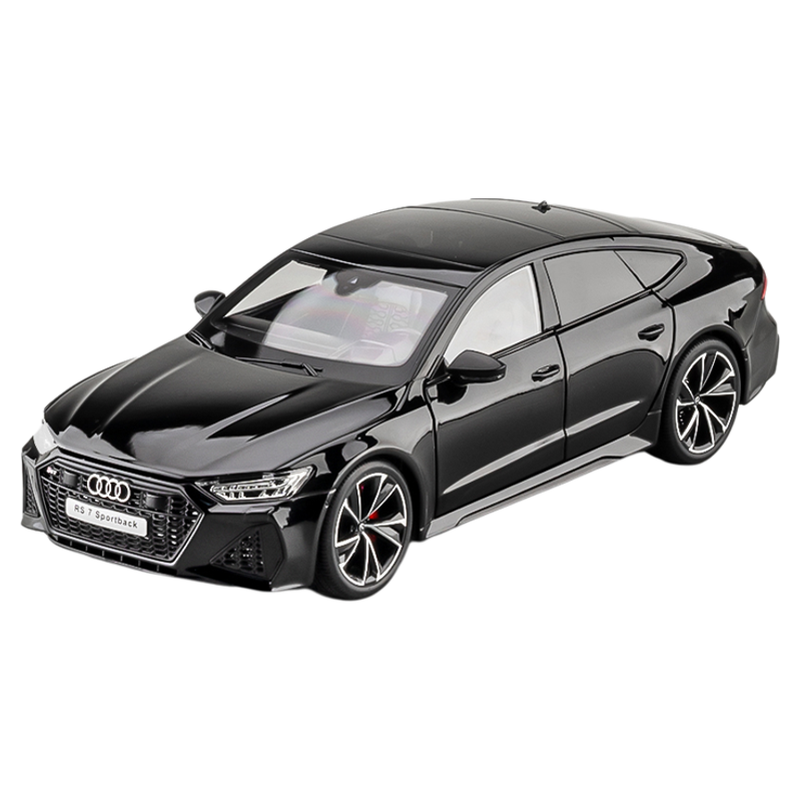 正版1:18奥迪rs7汽车模型合金仿真收藏车摆件遥控玩具车男孩礼物
