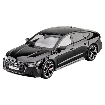 正版1:18奥迪rs7汽车模型合金仿真收藏车摆件遥控玩具车男孩礼物