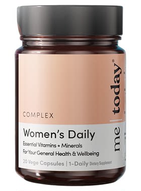 metoday女性复合维生素胶囊多种矿物质维vce烟酰胺肌醇胰岛素对抗