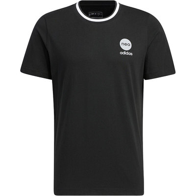 Adidas/阿迪达斯正品Neo男女同款透气舒适休闲运动短袖HM9998