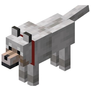 我的世界纸模型猫狗狼猫手工纸模型立体mc纸模型MC我的世界猫狗狼