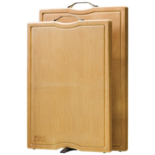 整竹菜板防霉抗菌家用实木全竹制案板厨房切菜板子粘板砧板钻占板