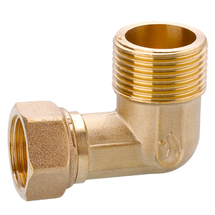 6分转4分内外丝弯头双外牙铜异径变径转接头带活接水管配件接口