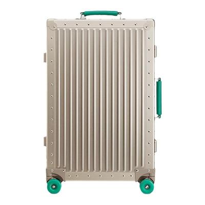梦旅者全铝镁合金拉杆箱万向轮时尚商务旅行箱高级登机箱密码皮箱