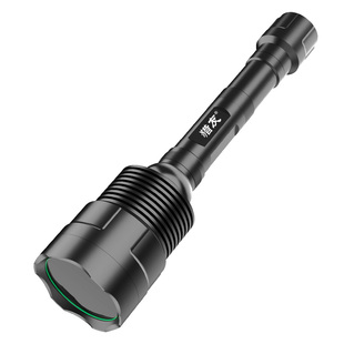 猎友 365nm紫光手电筒专业检测棉花纤维化纤涤纶三丝旧衣服分拣灯