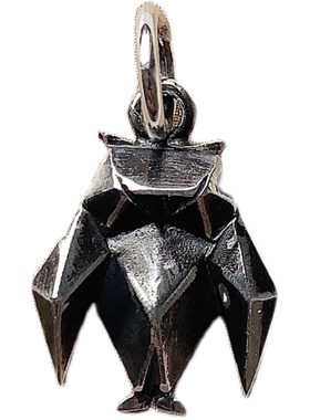 小动物童趣风兔子设计感吊坠折纸