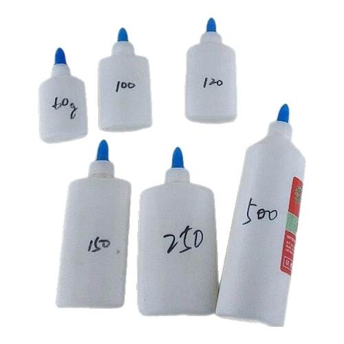 500新款糊浆Ml 乳白胶粘贴 PVA环保安全胶水可塑性可溶 快干型