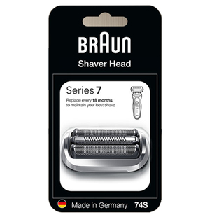braun博朗电动剃须刀刀头配件刀网网膜74S刀片7系 小猎豹官方正品