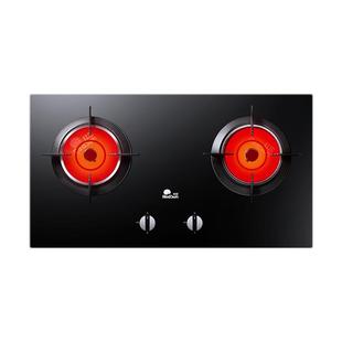 红日红外线燃气灶家用台式双灶嵌入式天然气液化气厨房煤气灶炉具