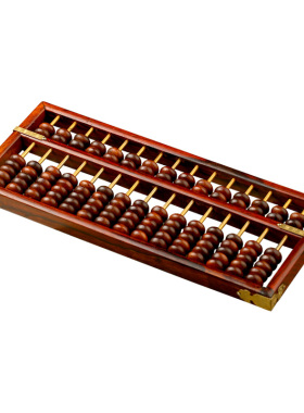 实木摆件送礼老式传统13档大号