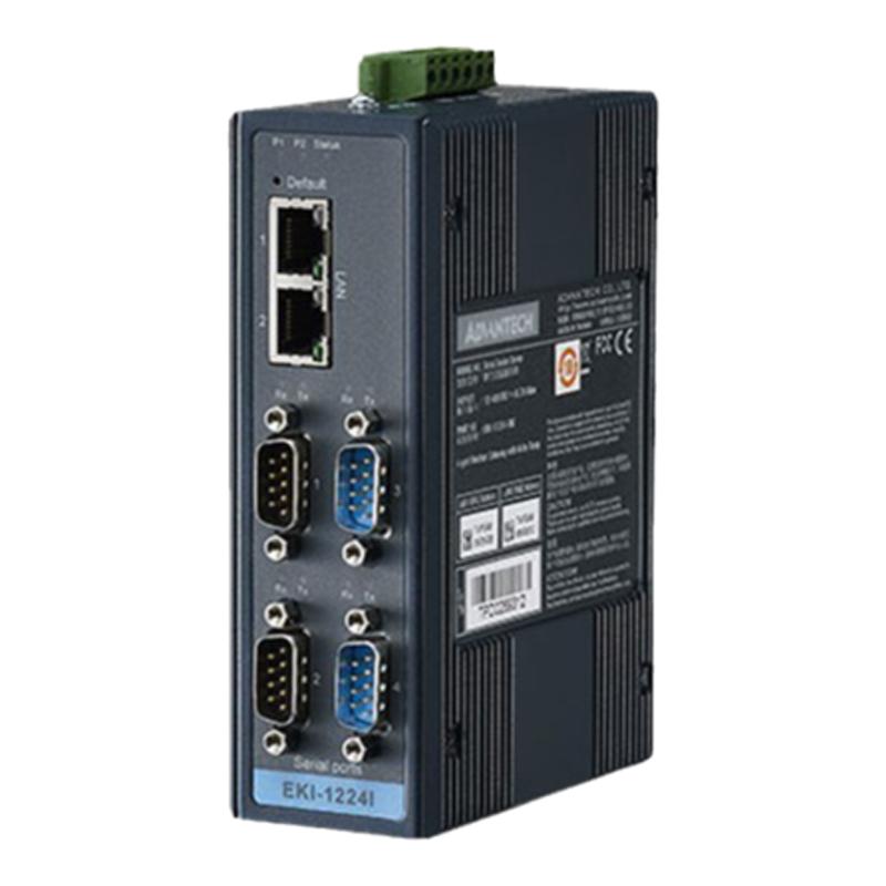 研华4口Modbus数据网关EKI-1224