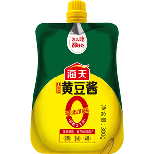 海天零添加酱0添加黄豆酱300g下饭拌面酱料【临期产品介意勿拍】