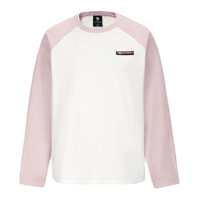 骆驼户外抓绒衣女圆领卫