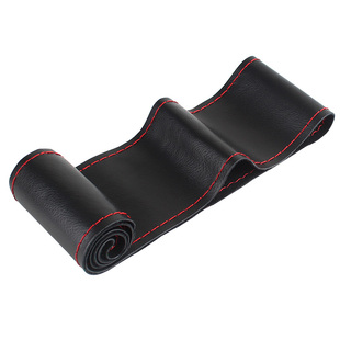 宇通金龙申龙金旅海格中通安凯大客车公交车手缝真皮方向盘把套