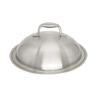 食品级304不锈钢锅盖盖子炒锅盖通用锅盖钢盖304锅盖加厚不生锈