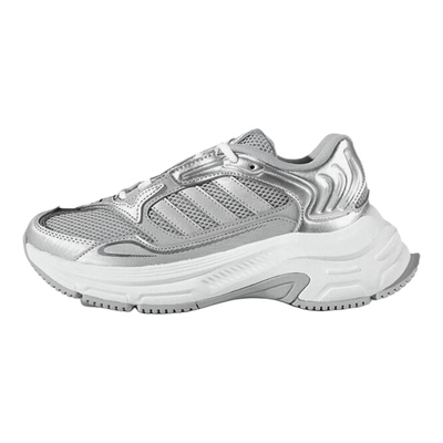 Adidas/阿迪达斯正品FCHYBRIDW老爹鞋银女经典休闲运动鞋HQ7564