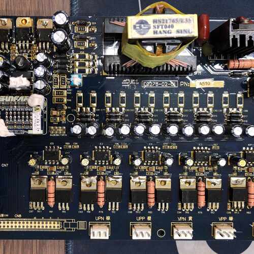 【议价】拆机四方变频器V560-4T075G变频器驱动板实物图E02