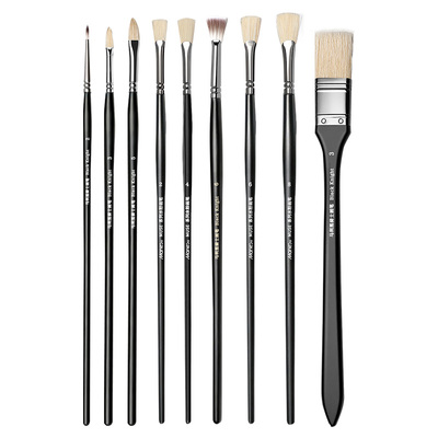 马利黑骑士水粉油画笔单支美术生