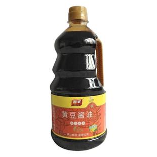 湖羊一级黄豆酱油1L桶装非转基因大豆酿造酱油通用酱鸭肉老抽家用