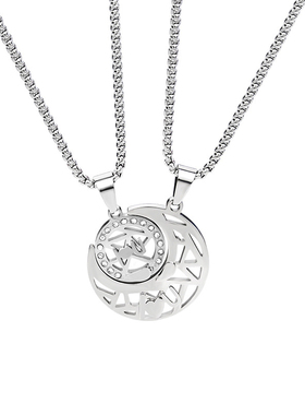 情人节原创情侣项链吊坠