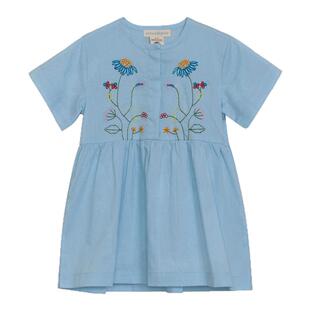 6Z Little现货 丹麦 serendipity SS25女宝有机棉印花连衣裙