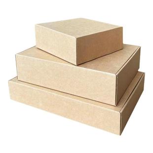 特硬牛皮纸飞机盒宽240.250.260mm 电子数码产品包装盒物流纸箱特