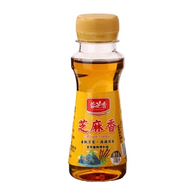 蓉芝香调和油70ml芝麻油小瓶家用