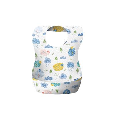 儿童一次性围兜宝宝婴儿吃饭神器免洗防水围嘴口水巾小孩喂饭兜