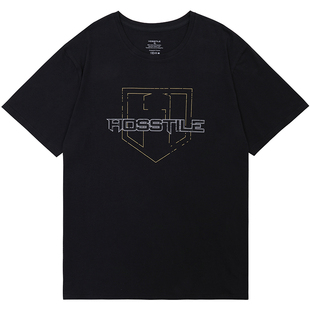 HOSSTILE短袖健身美式宽松肌肉硬汉上衣透气运动阿诺德经典赛T恤