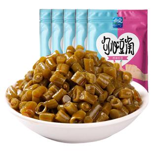 鱼泉酸豇豆120g*5勾心酸豆角农家自制拌饭面配料泡菜咸菜袋装正宗