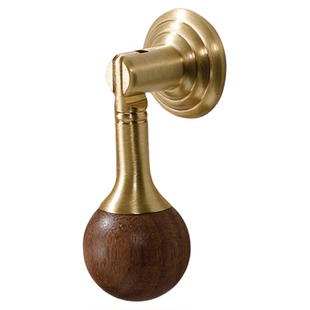 新中式复古胡桃木拉手衣橱柜门把手抽屉家圆球具中古风小拉手大全