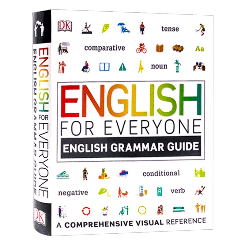 DK英语语法 DK人人学英语语法指南 英文原版 English for Everyone English Grammar Guide 英文版综合训练参考书小花生网推荐读物