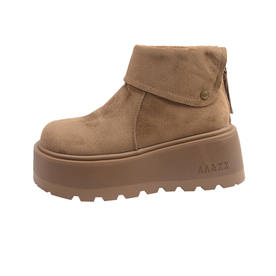 勃肯短靴女秋季高级感炸街马丁靴